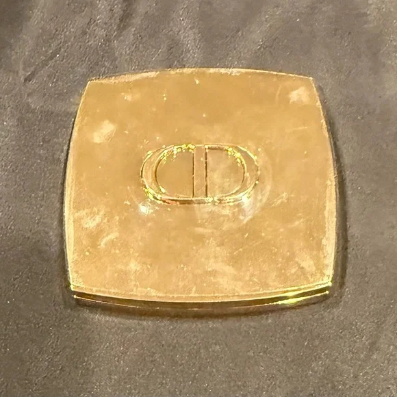 Dior Compact Mirror Double-Sided Mirror Gold Brand New (in wrapping) - Picture 9 of 16